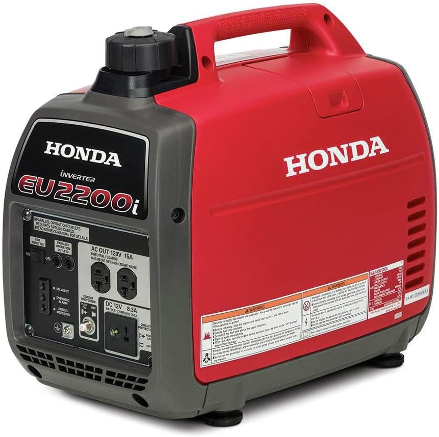 B079YF1HF6 - Honda 664240 EU2200i 2200 Watt Portable Inverter Generator with Co-Minder