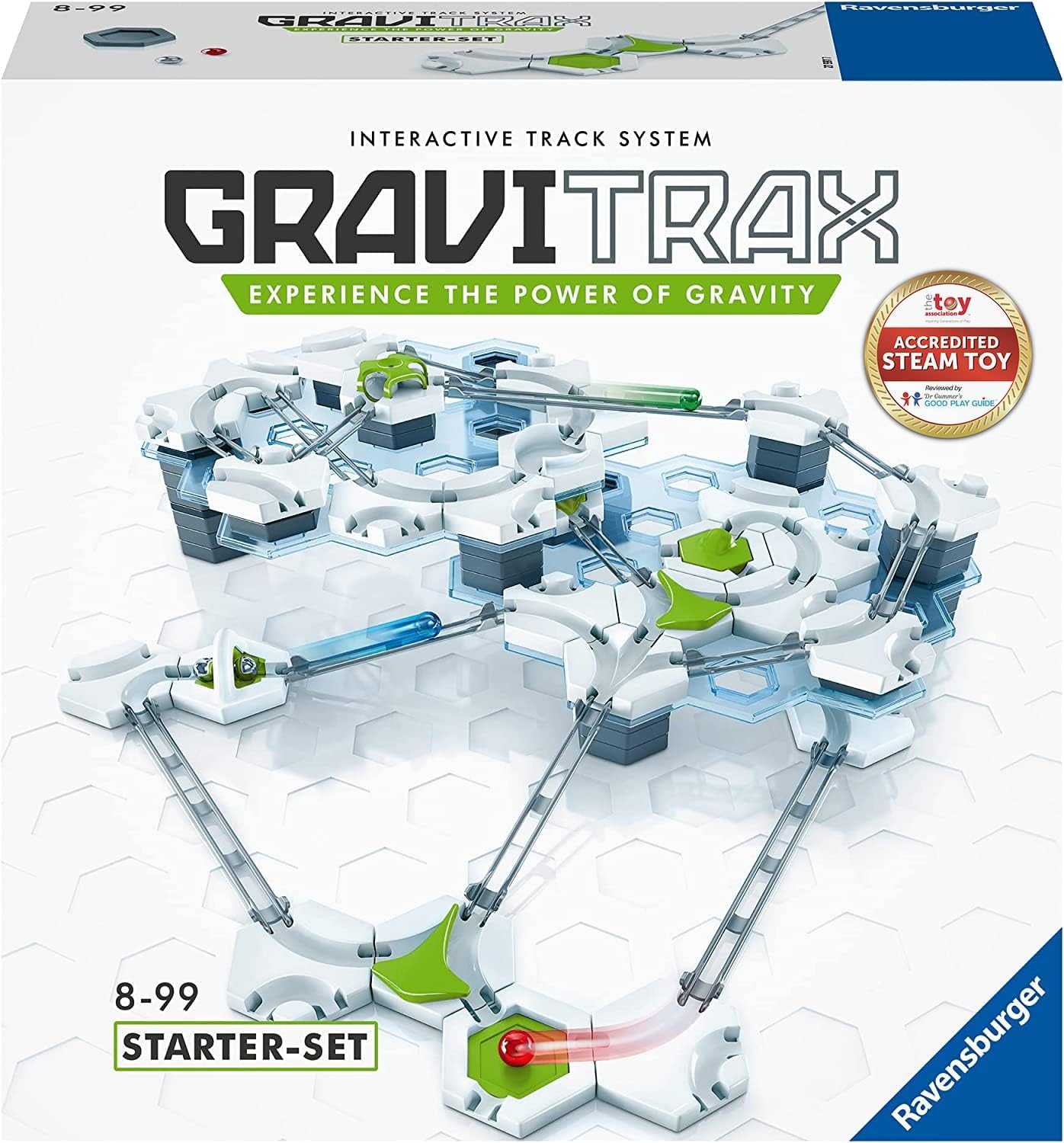 B07B7HNLMG - Ravensburger Gravitrax Starter Set Marble Run | STEAM Accredited Toy
