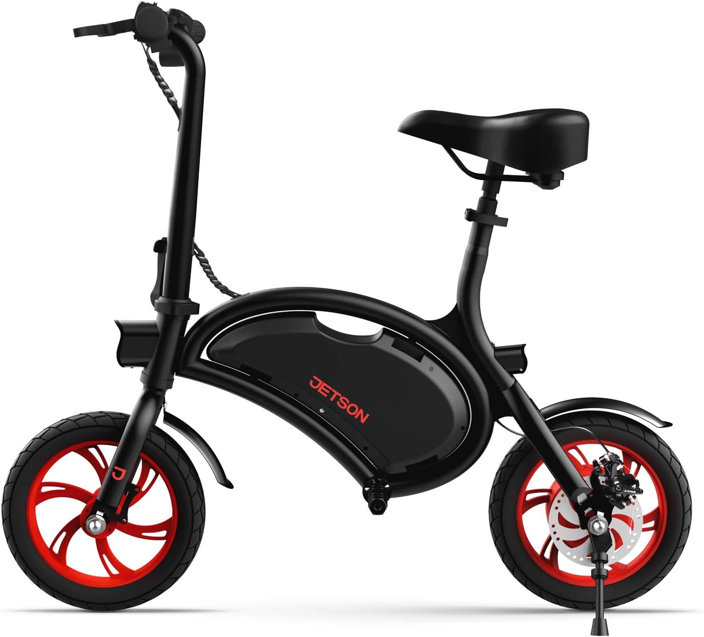 B07BRN88F6 - Jetson Bolt Folding Electric Ride-On Bike, Easy-Folding, Built-in Carrying Handle,