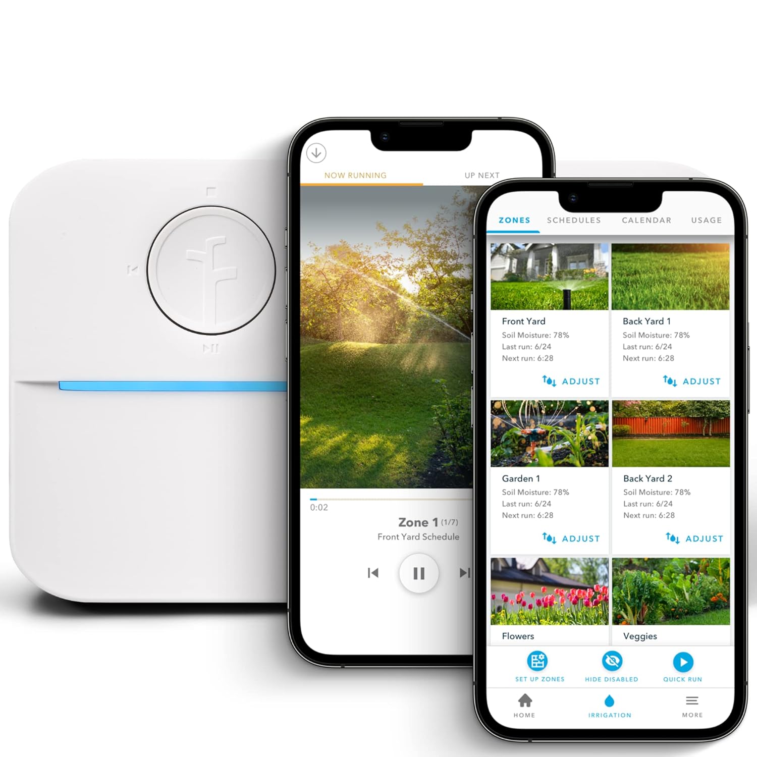 B07CZ864Y9 - Rachio 3: 8 Zone Smart Sprinkler Controller (Simple Automated Scheduling