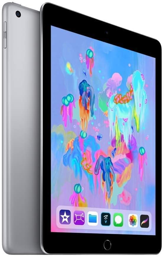 B07D3DDJ4L - Apple iPad (2018 Model) with Wi-Fi only 32GB Apple 9.7in