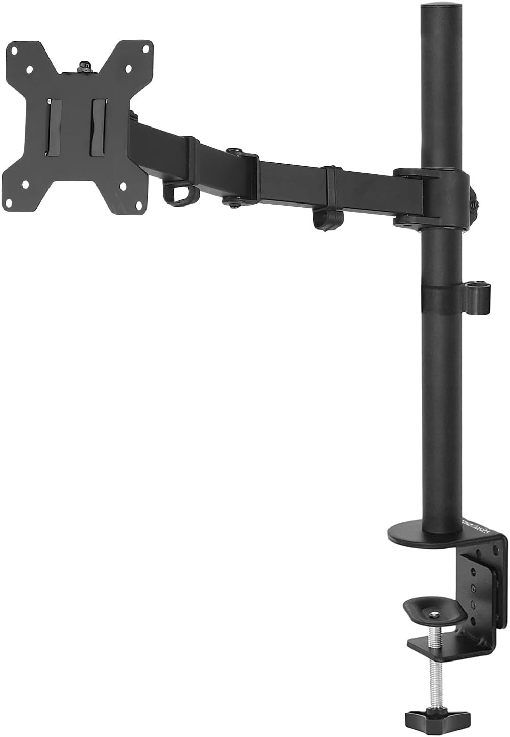 B07DHK5DHN - Amazon Basics Single Computer Monitor Stand with Tilt and Rotation,
