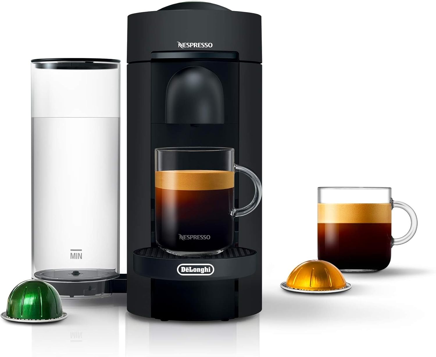 B07GBJQ38K - Nespresso Vertuo Plus Deluxe Coffee and Espresso Maker by De'Longhi,