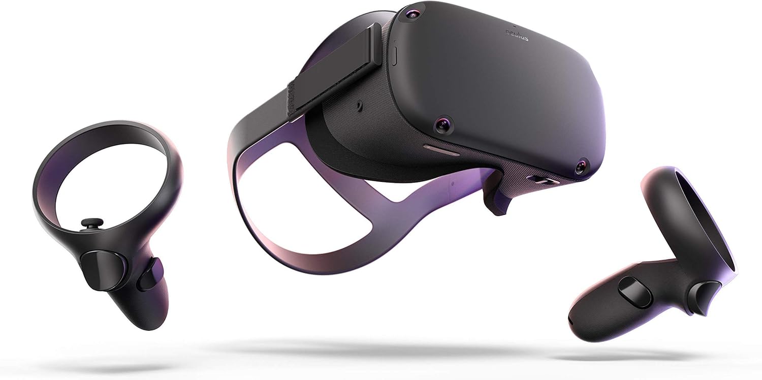 B07HNW68ZC - Oculus Quest All-in-one VR Gaming Headset – 64GB