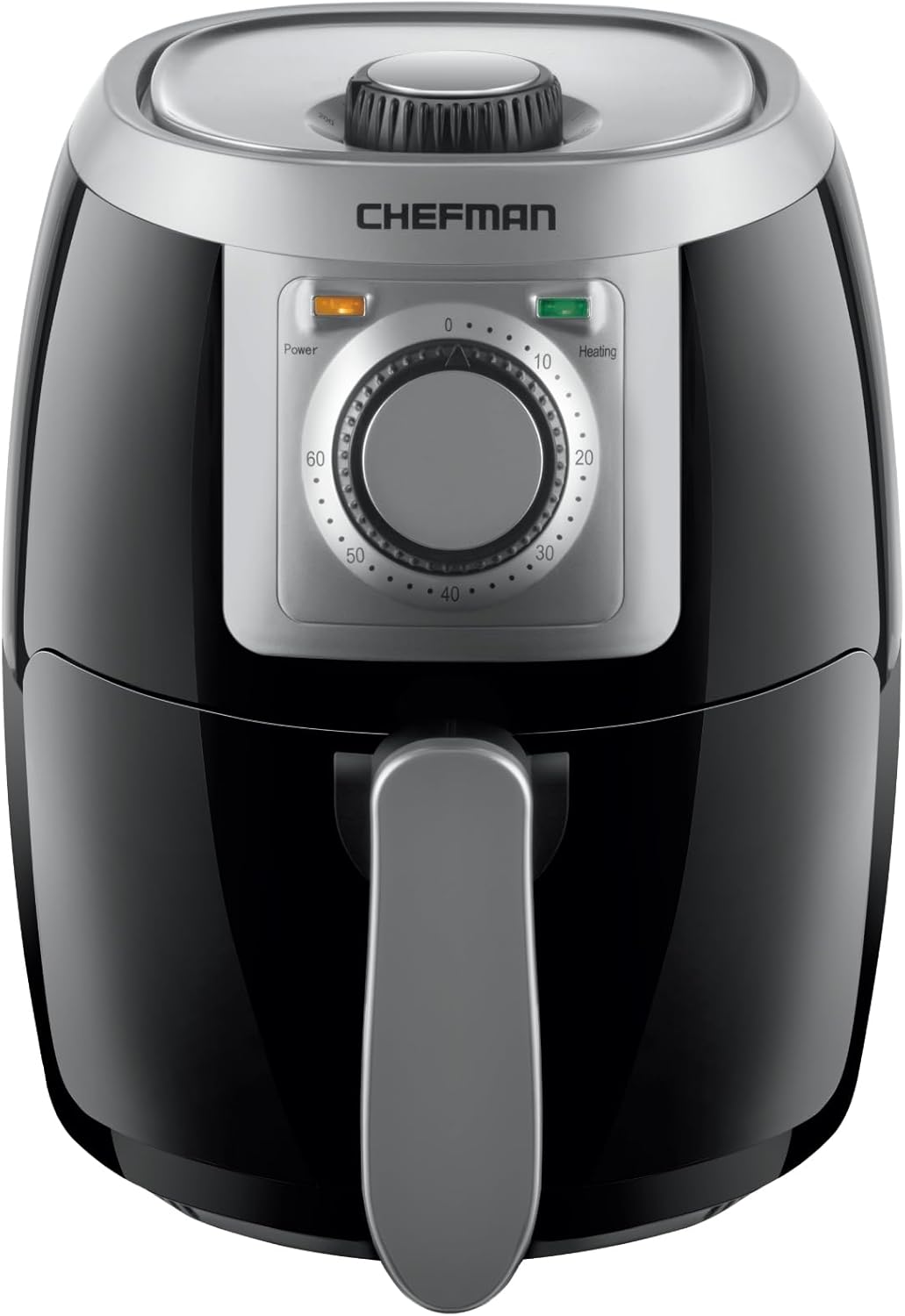 B07NBQX8HS - CHEFMAN Small, Compact Air Fryer Healthy Cooking, 2 Qt, Nonstick,