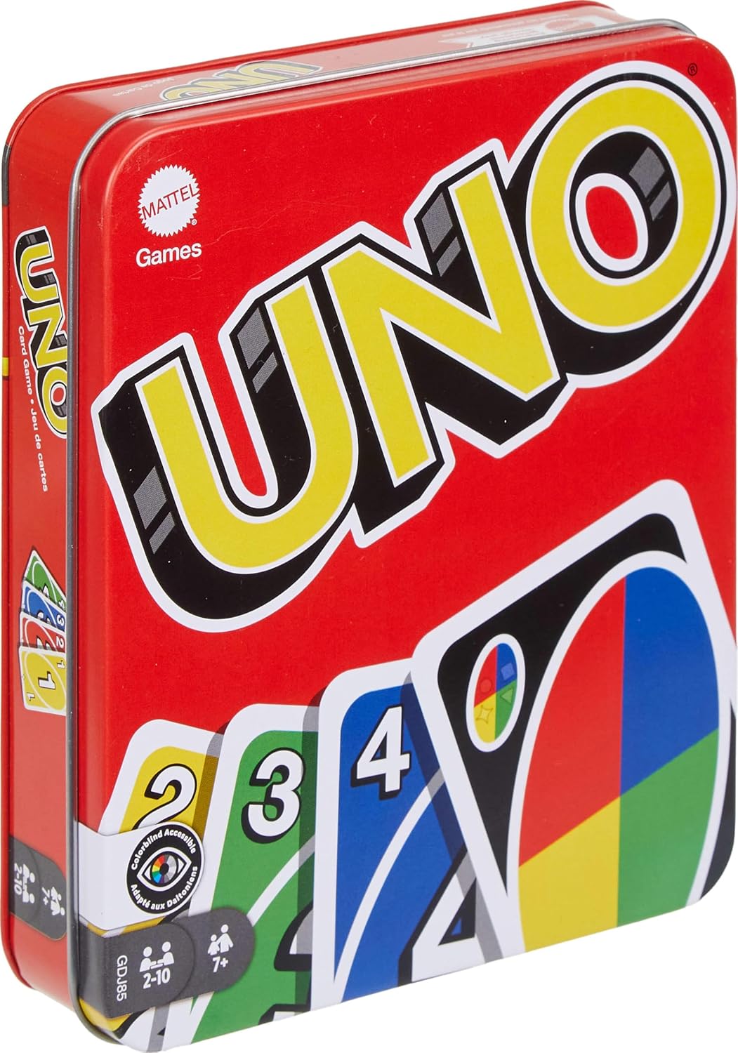 B07P6MZPK3 - Mattel Games UNO Card Game in a Collectible Storage Tin,