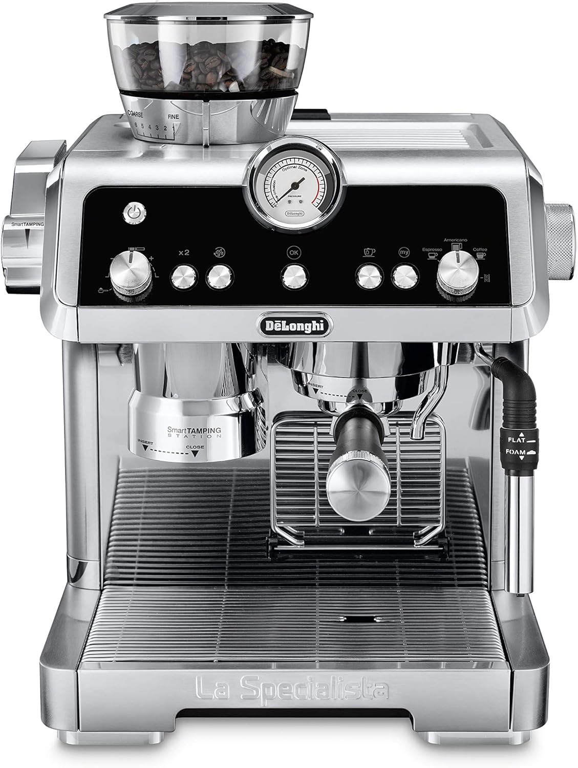 B07QMWZ6PT - De'Longhi La Specialista Espresso Machine with Sensor Grinder, Dual Heating