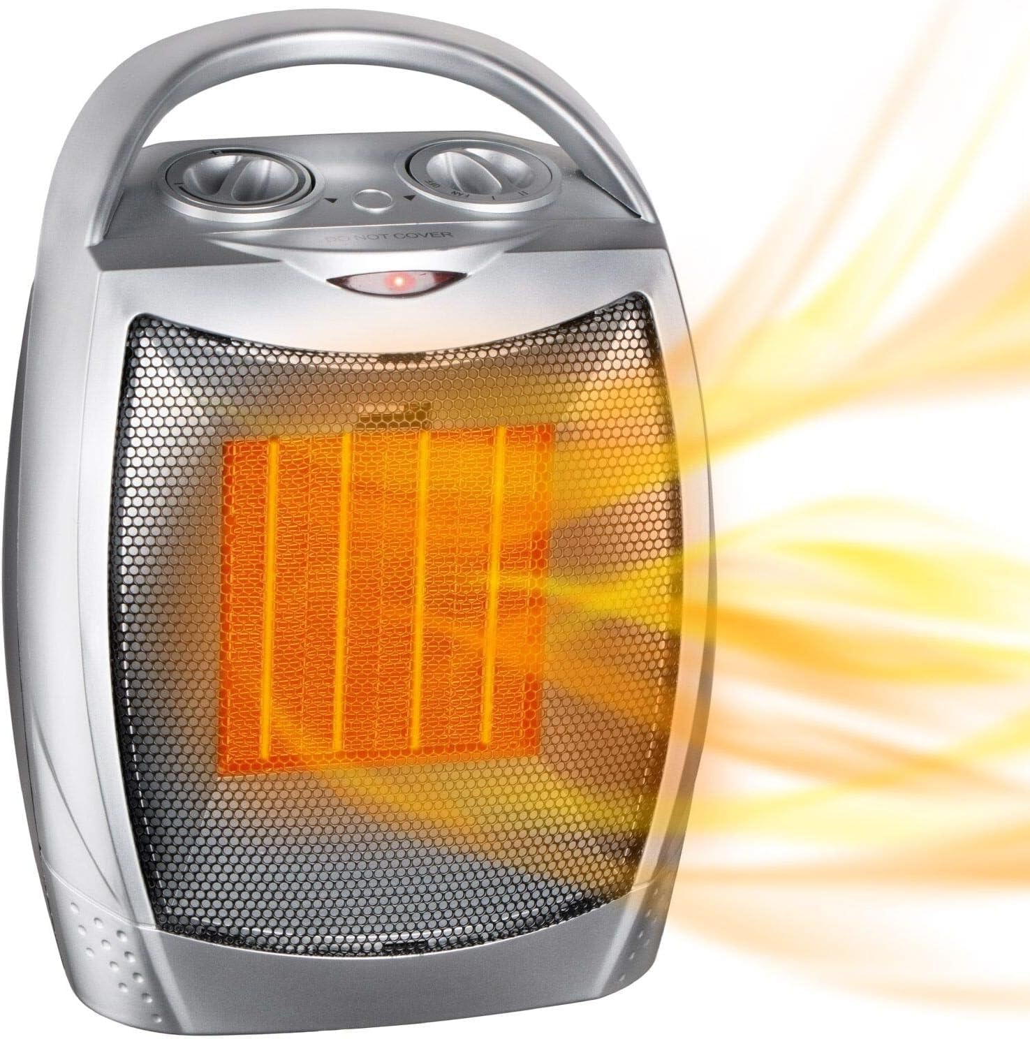 B07W4SN7N7 - GiveBest Portable Electric Space Heater with Thermostat, 1500W/750W Safe and