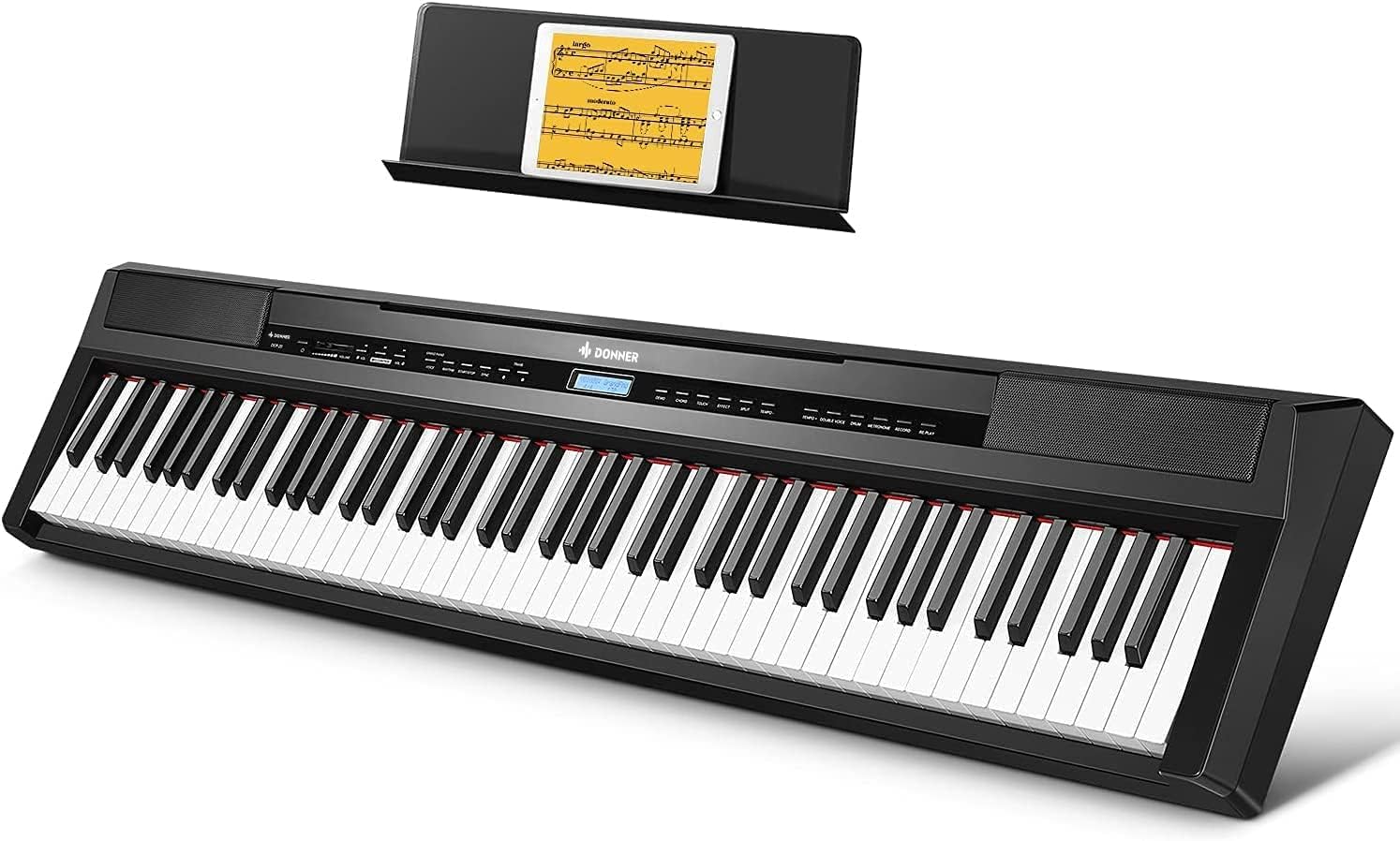 B07X9SD5JR - Donner DEP-20 Beginner Digital Piano 88 Key Full Size Weighted