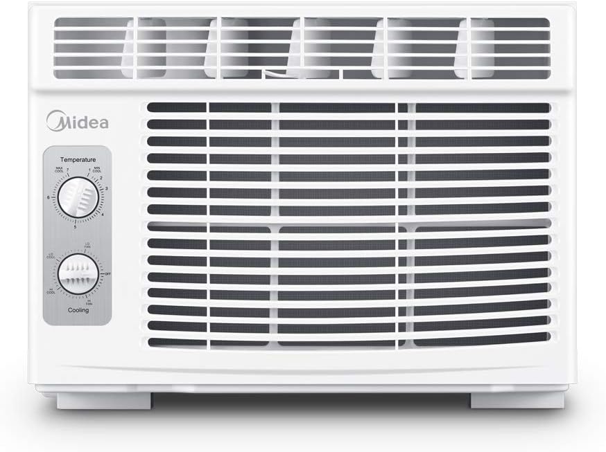 B085797ZFF - Midea 5,000 BTU EasyCool Small Window Air Conditioner - Cool