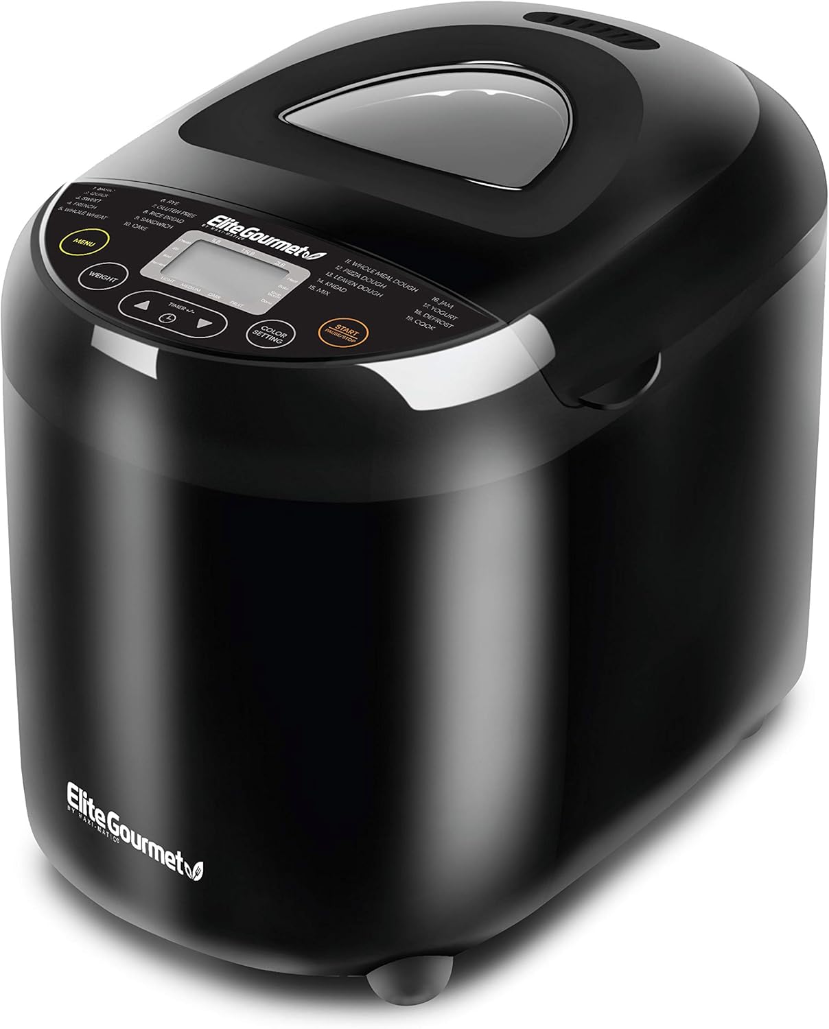 B08BSP4GL1 - Elite Gourmet EBM8103B Programmable Bread Maker Machine 3 Loaf Sizes,