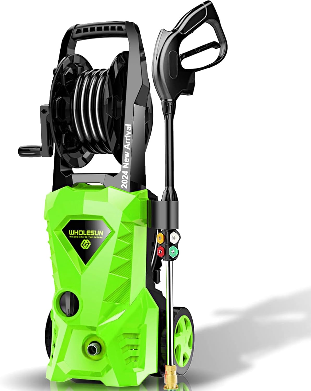 B08G1N8383 - 4500PSI Electric Pressure Washer 2.8GPM Power Washer 1600W High Pressure