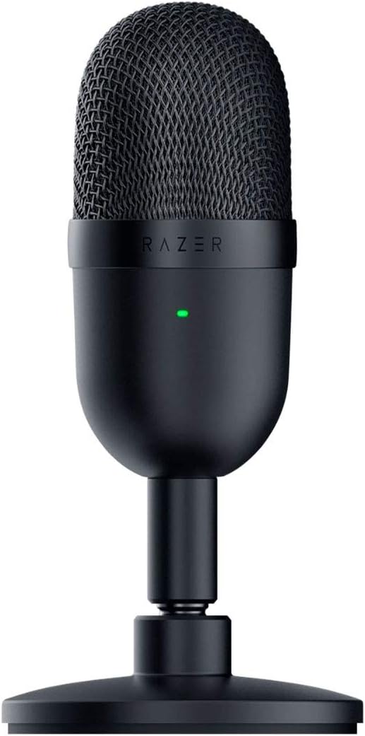 B08HH3FTYT - Razer Seiren Mini USB Condenser Microphone: for Streaming and Gaming