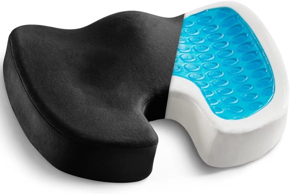 B08HPQVJMW - ComfiLife Premium Gel + Memory Foam Seat Cushion – Doctor