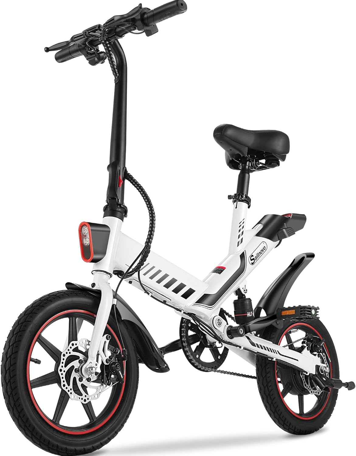B08N4ZQ7PG - Sailnovo Electric Bike, Electric Bicycle with 18.5MPH Electric Bikes for