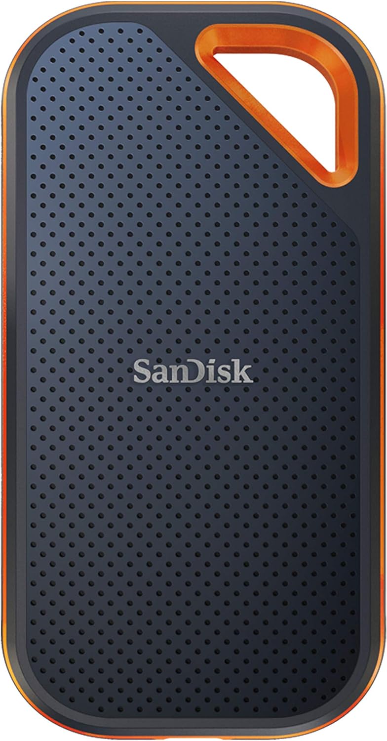B08RX3343D - SanDisk 4TB Extreme PRO Portable SSD - Up to 2000MB/s