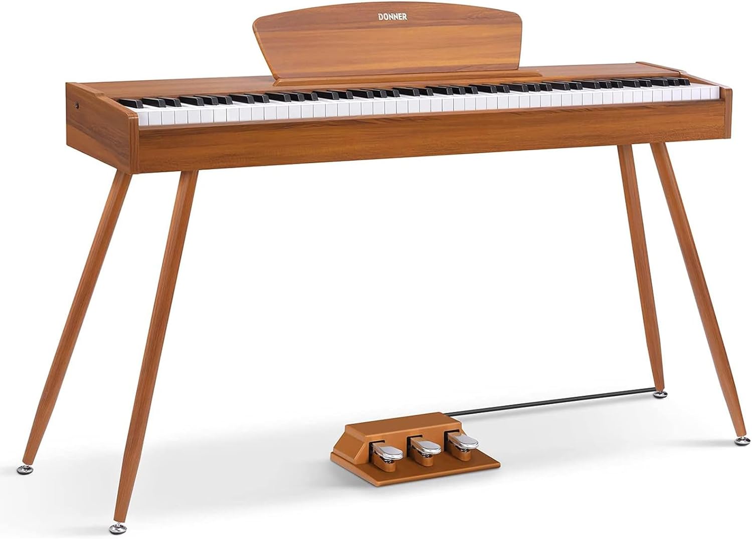B094N1H2DL - Donner DDP-80 Digital Piano 88 Key Weighted Keyboard, Full-size Electric