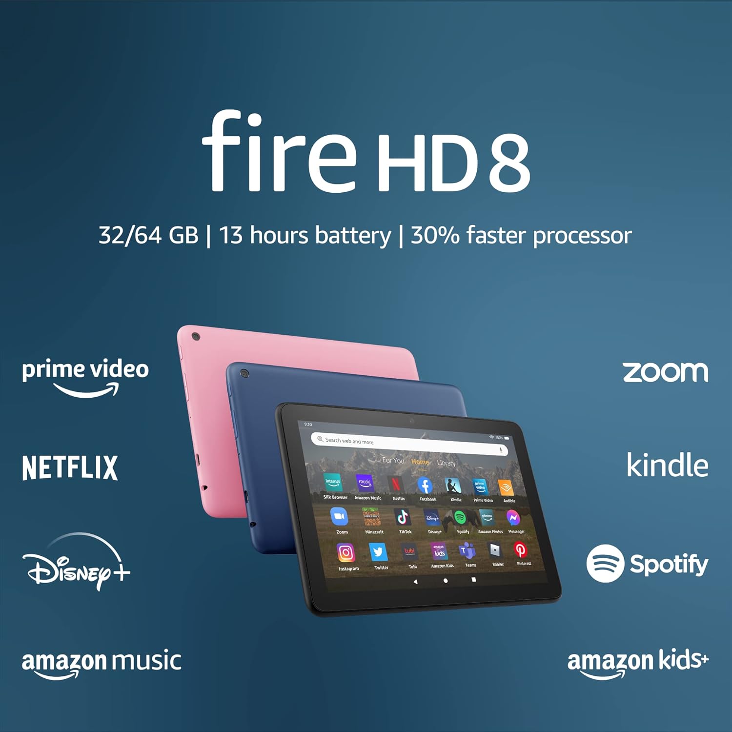 B099Z8HLHT - Amazon Fire HD 8 tablet, 8” HD Display, 32 GB,