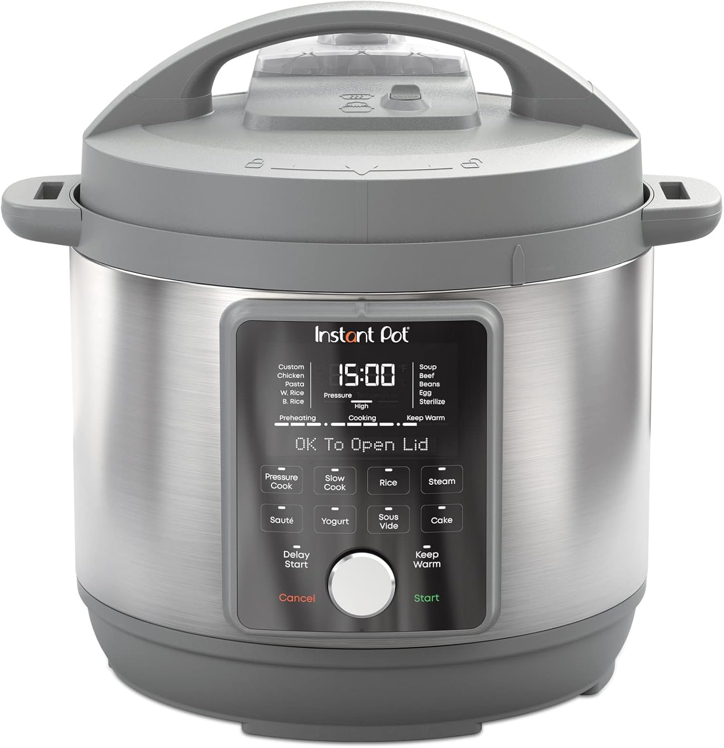 B09MZTP44L - Instant Pot Duo Plus, 6-Quart Whisper Quiet 9-in-1 Electric Pressure