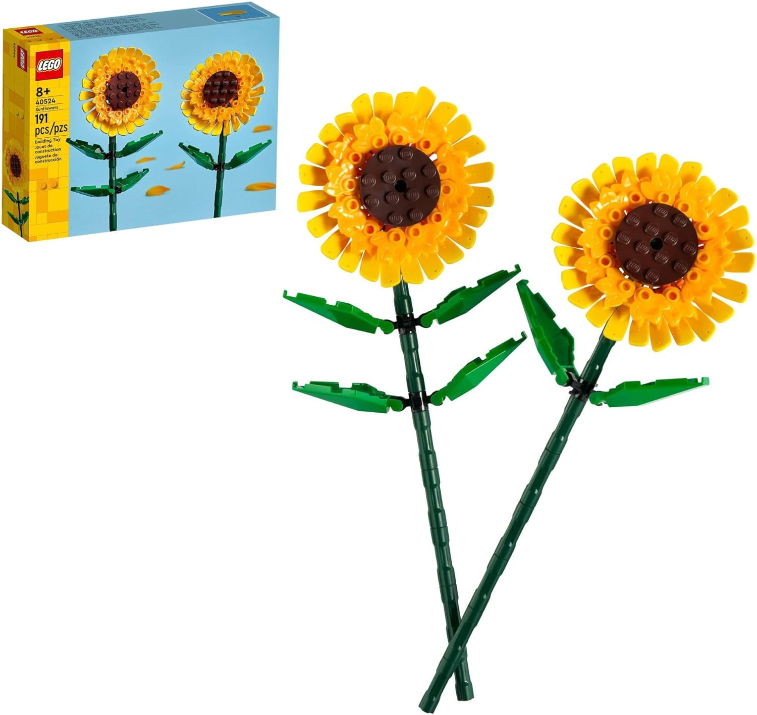 B09PJ8ZZ1G - LEGO Sunflowers - Building Toy for Kids, Girls and Boys