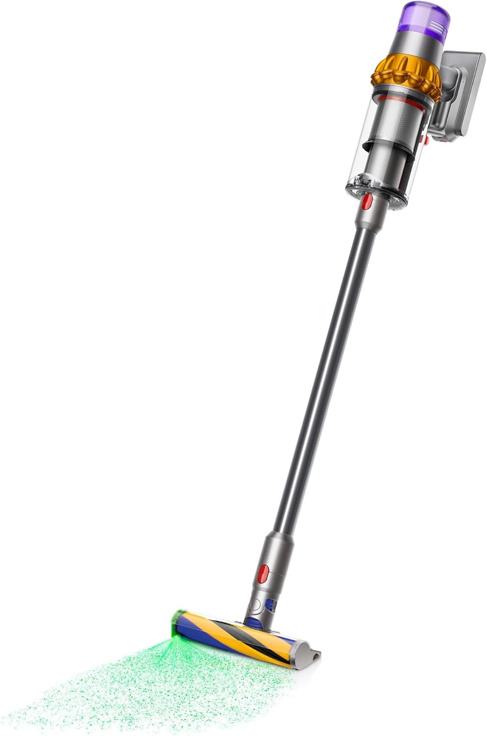 B0C2J8KJH9 - Dyson V15 Detect Cordless Vacuum Cleaner, Yellow/Nickel