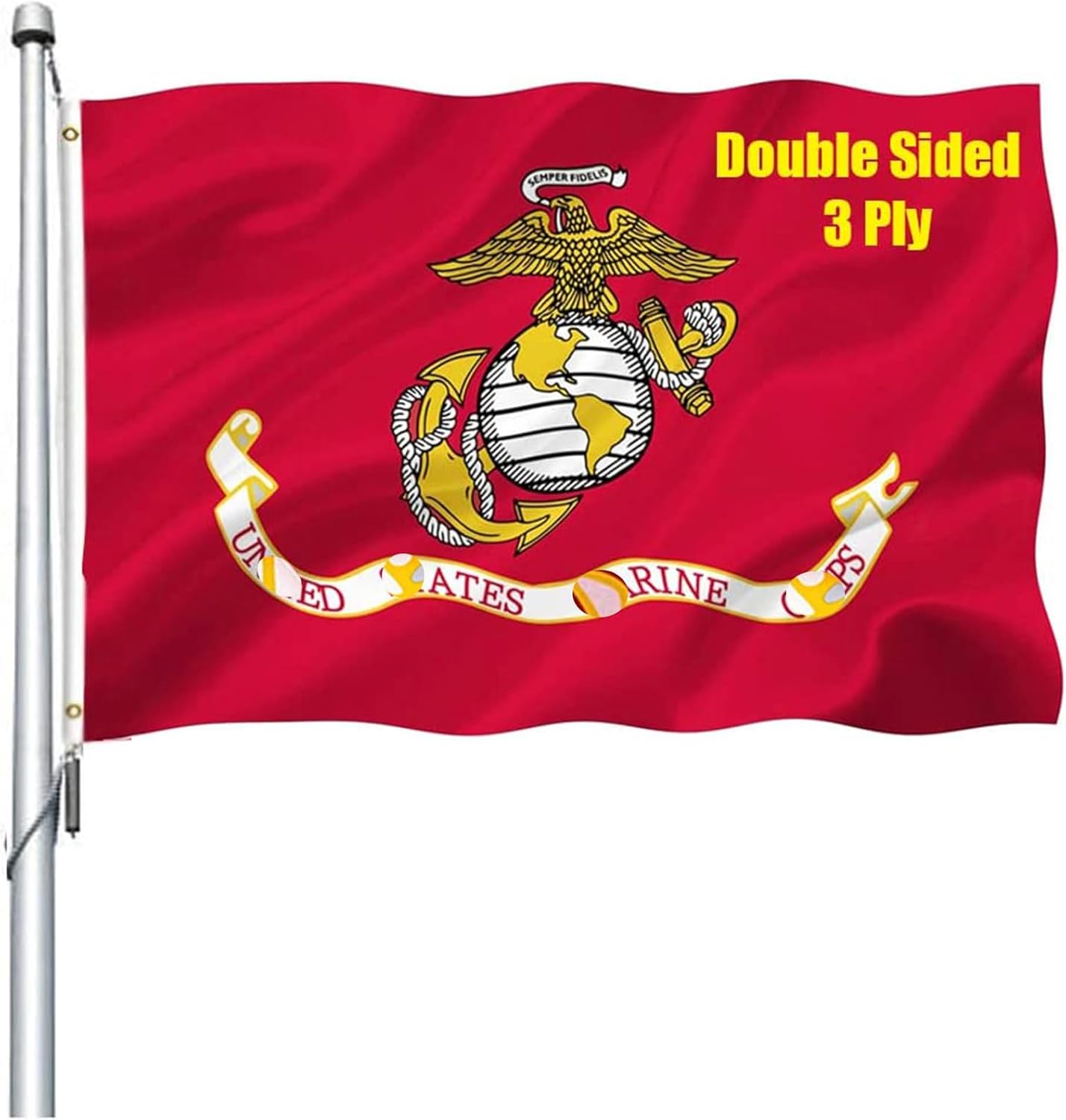 B096VZ7CL9 - Flag 3x5 Outdoor Double Sided - Heavy Duty Polyester Flags