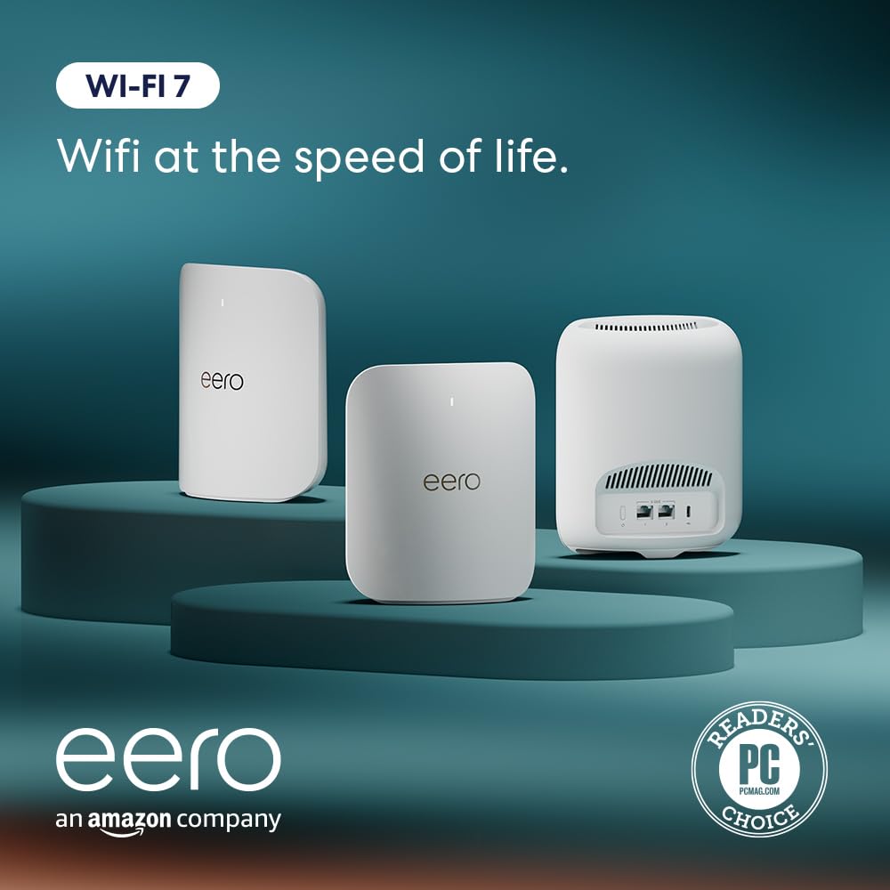 B0C6R9P664 - Introducing Amazon eero Pro 7 tri-band mesh Wi-Fi 7 router