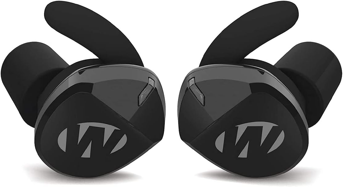 B08DDKH21R - Walker's Silencer Rechargeable Earbuds