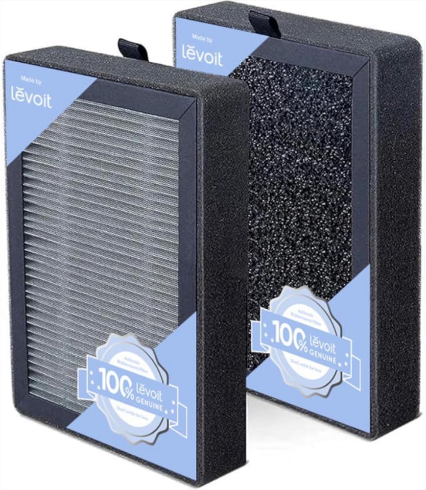 B08H8QNW1S - LEVOIT LV-H128 Air Purifier Replacement, 3-in-1 Pre-Filter, Capture Dust Smoke