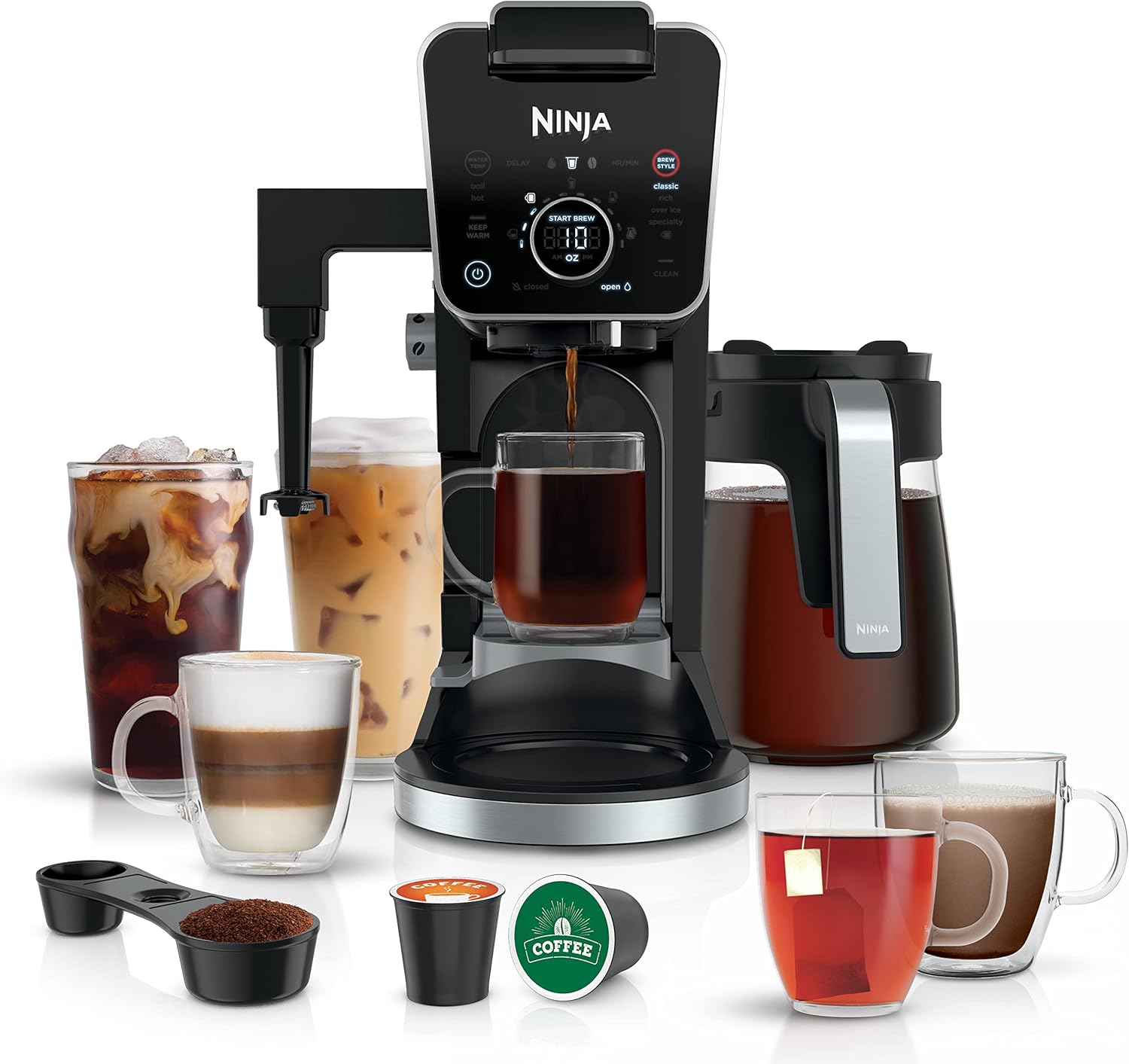 B08QZSN97Z - Ninja Drip Coffee Maker With K Cup Combo, DualBrew Pro