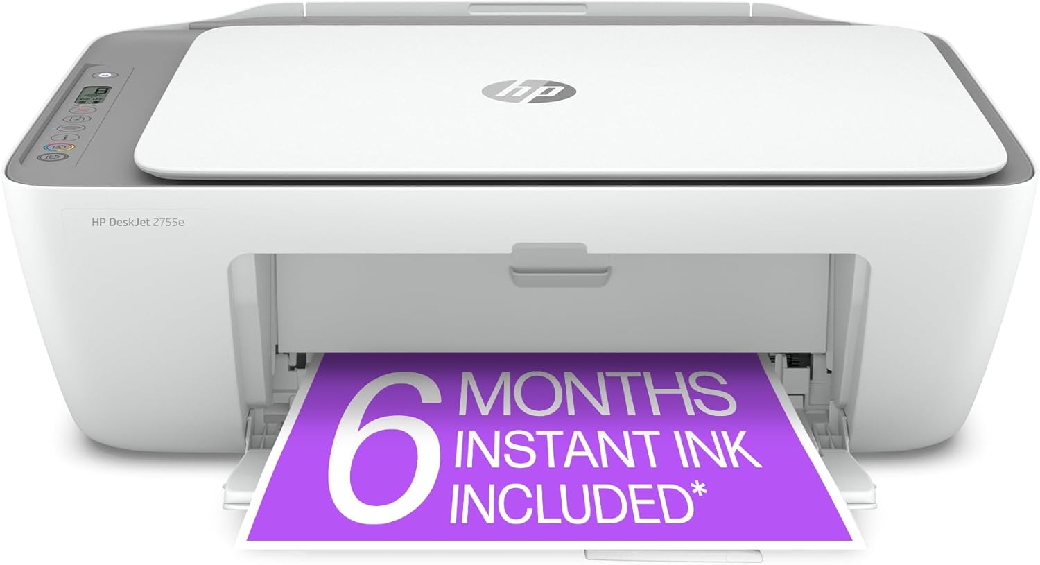 B08XYP6BJV - HP DeskJet 2755e Wireless Color inkjet-printer, Print, scan, copy, Easy