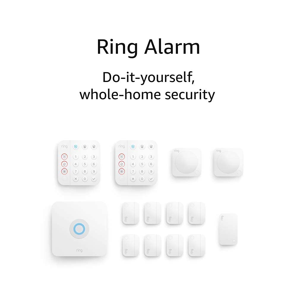 B08YMBQJ49 - Ring Alarm 14-Piece Kit - home security system with 30-day