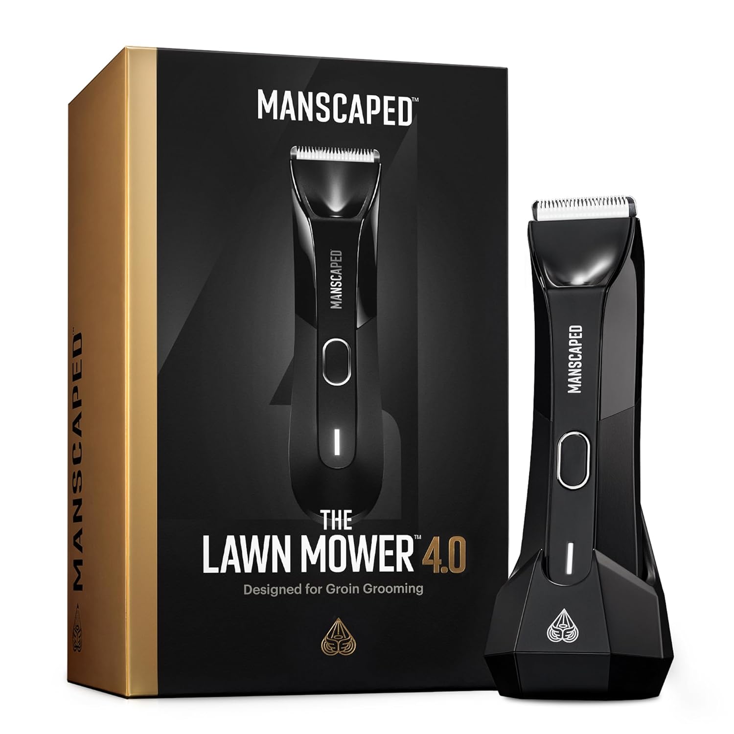 B08ZYYQ8S9 - MANSCAPED® The Lawn Mower® 4.0, Electric Groin Hair Trimmer, Replaceable