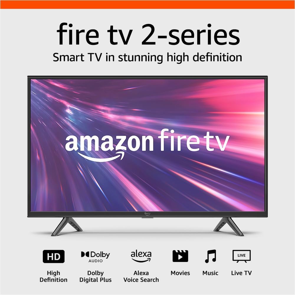 B09N6F9NV3 - Amazon Fire TV 32" 2-Series (newest model), HD smart TV