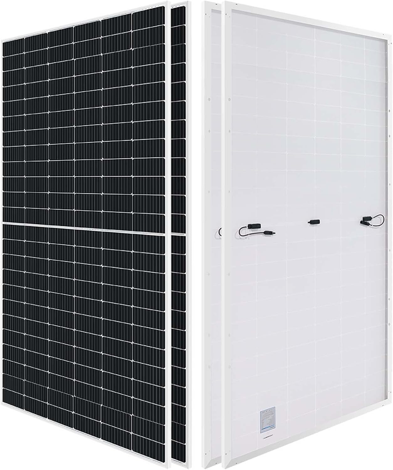 B09W5GGS57 - Renogy 2PCS Solar Panel Kit 550 Watts 12/24 Volts Monocrystalline