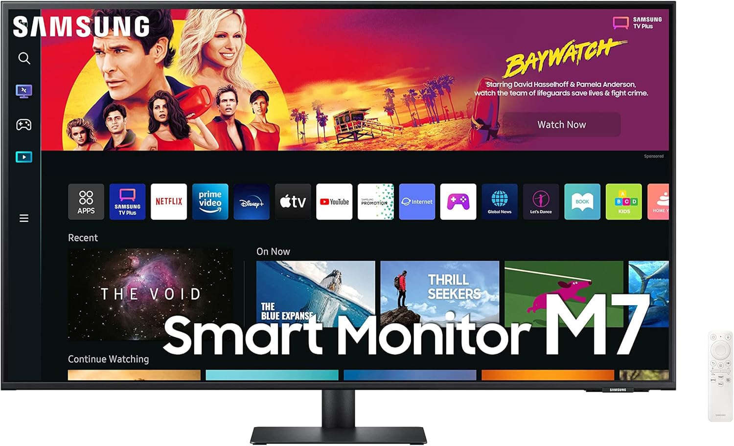 B09ZHQ93VJ - SAMSUNG 43" M70B Series 4K UHD USB-C Smart Monitor &