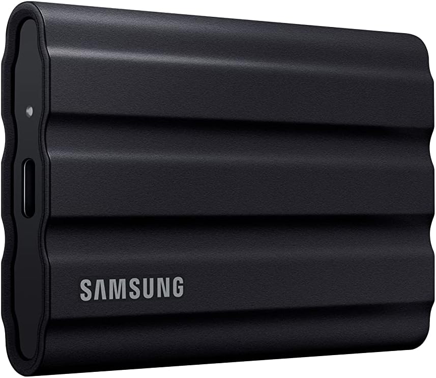 B0BHZQGN26 - SAMSUNG T7 Shield 4TB Portable SSD - 1050MB/s, Rugged, Water