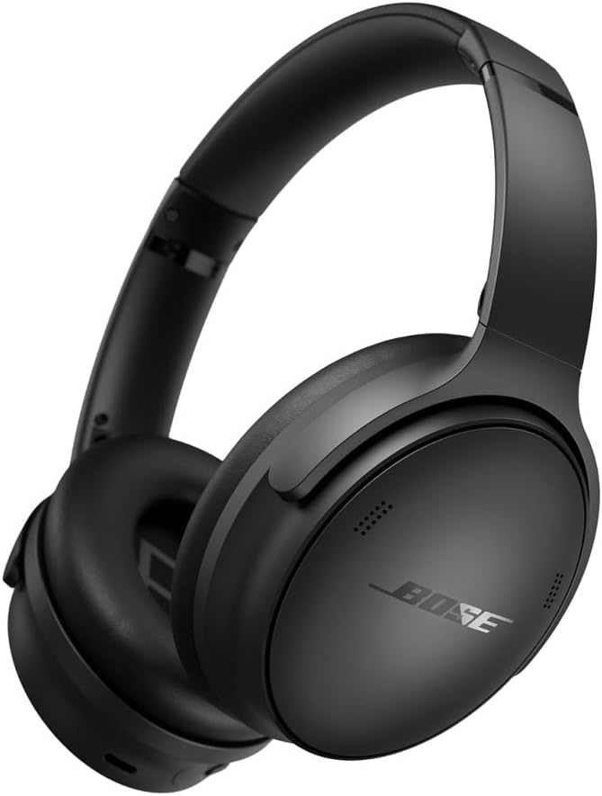 B0CCZ26B5V - Bose QuietComfort Bluetooth Headphones, Wireless Headphones with Active Over Ear