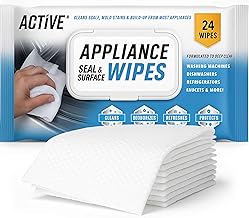 ACTIVE Home Appliance Surface Cleaner Wipes Heavy Duty Wipe for Cleaning Washing Machine, Dryer Stainless - B0DLDX1JSC