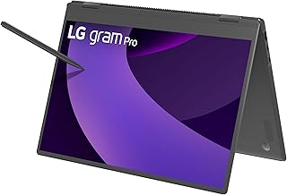 LG gram Pro 2in1 16-inch Lightweight Touchscreen Laptop Computer, Intel Evo Edition Powered by Intel - B0F1YZMK2D