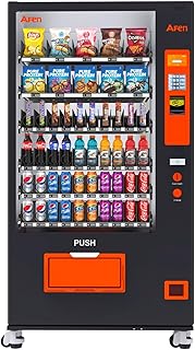60 Slot Vending Machines for Business, Commercial Combo Vending Machine, Snack Drink Vending Machine with - B0FVL2PQJ8
