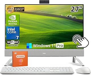 Dell Inspiron 7730 27" Touchscreen All in One Desktop Computer, 27" FHD Touchscreen Display, Intel - B0FY2XRDFB