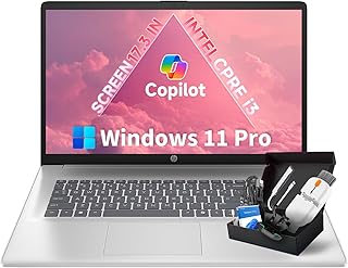 HP 17.3″ HD Laptop for Student & Business, Intel Core i3‑N305 (8-Core), 32GB RAM, 1TB - B0FX9PL5V4