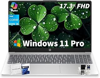 HP 17 Business Laptop Computer - 17.3" FHD Display, Intel 10-Core i5-1334U CPU, Intel Graphics, - B0FVM78DLP