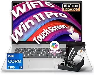 HP 2026 i7 Touchscreen Laptop, 15.6" FHD Display, Intel i7-1355U (64GB RAM | 2TB SSD), - B0FVFDGGRP