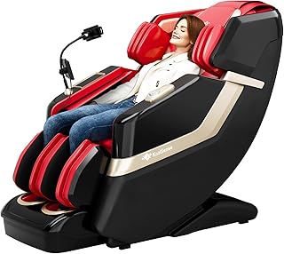 KZ-313 2026 Heated Jade Roller Massage Chair Full Body, Deep Zero Gravity SL-Track with Heat, - B0FMJFZQHB