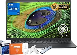 Dell Inspiron 15 3530 Touchscreen Laptop, 15.6" Anti-Glare FHD Touchscreen Display, Intel 13th Gen i7-1355U, - B0G3B64FHK