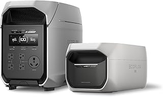 EF ECOFLOW DELTA 3 Ultra Plus Portable Power Station with Delta 3 Max Plus Extra - B0FR8R9FC5