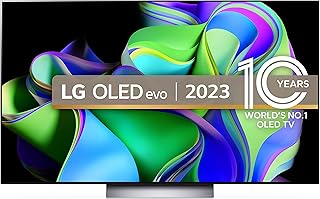 LG OLED evo C3 55" 4K Smart TV, 2023 - B0BYKD6GM7