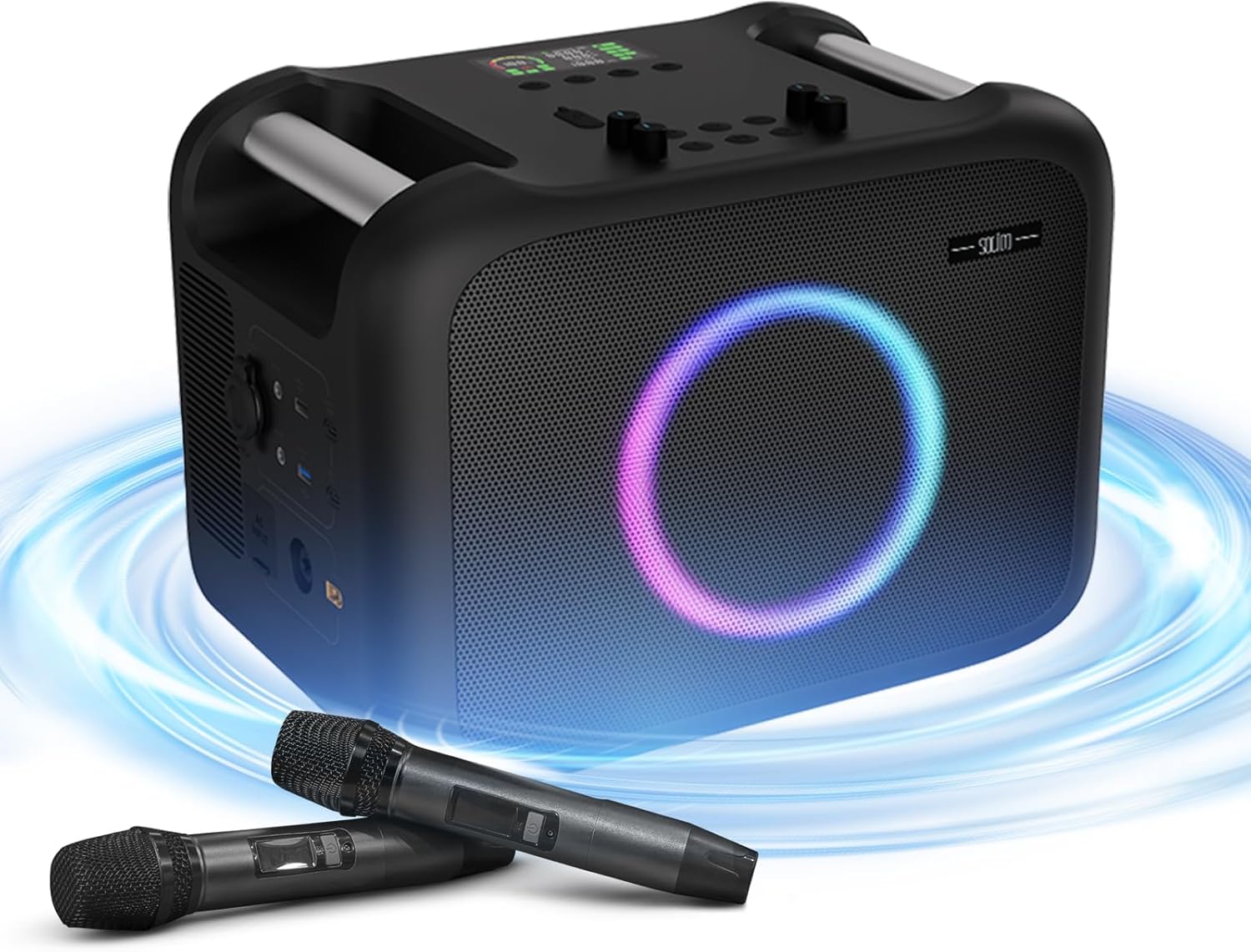 Solim 1120Wh Portable Power Station & Bluetooth Speaker, 1200W (Peak - B0CL5XDBGQ